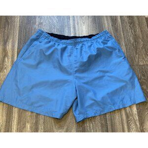 MENS PLUS SIZE MESH LINING SWIM SHORTS TRUNKS XXL BLUE 3 POCKETS LIGHTWEIGHT